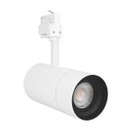 Ledvance LED Schienenstrahler Spot D85 Weiß 25W 1500lm 15-55D - 940 Kaltweiß | Mechanical Zoom - Höchste Farbwiedergabe - Dimmbar
