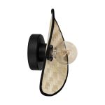 Eglo Wandleuchte Marywell Stahl Schwarz | IP20 - Geeignet für 1x E27 