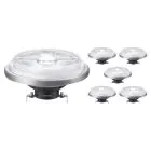 Mehrfachpackung 6x Philips MASTER LED Spot G53 AR111 10.8W 600lm 24D - 927 Extra Warmweiß | Höchste Farbwiedergabe - Dimmbar - Ersatz für 50W