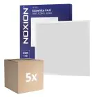 Mehrfachpackung 5x Noxion LED Panel Ecowhite V4.0 28W 3200lm - 830 Warmweiß | 60x60cm - UGR 