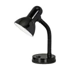 Eglo Tischlampe Basic Stahl Schwarz | IP20 - Geeignet für 1x E27 